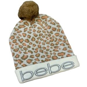 Bebe Beanie One Size Fits Most Women's Hat EUC